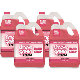 Pro Hand Soap, Almond Scent, 1 Gallon Bottle, 4/Case