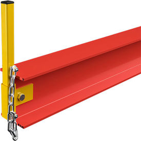 Pipe Stop Kit For I-Beam Series Cantilever Arm, 18"H, Bolted