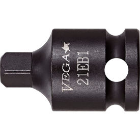 3/8" x 1/4" Impact Socket Adapter, 1-1/4" Ball