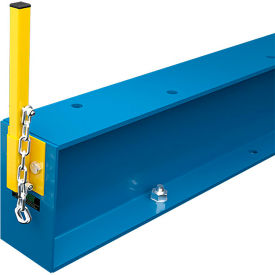 Pipe Stop Kit For I-Beam Series Cantilever Base, 18"H, Bolted