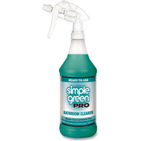 Pro Ready-To-Use Bathroom Cleaner, 32 oz. Trigger Spray Bottle, 12/Case