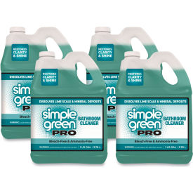 Pro Bathroom Cleaner, Unscented, 1 Gallon Bottle, 4/Case