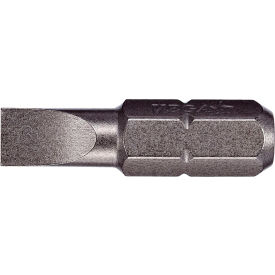Slotted 8-10 Insert Bit x 1", S2 Steel, Gunmetal Gray