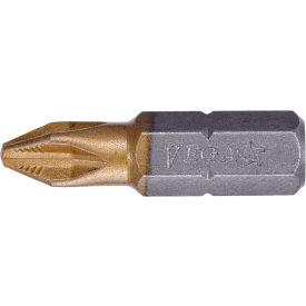 Phillips ACR #2 Insert Bit x 1" Titanium Nitride, S2 Steel