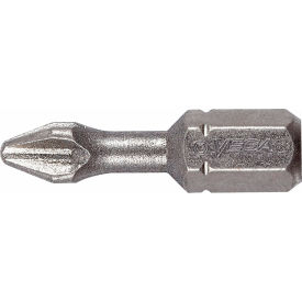 Phillips #3 Insert Bit x 1" Diamond Tip, S2 Steel