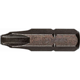 Phillips-Square Combo #2 Insert Bit x 1", S2 Steel, Gunmetal Gray