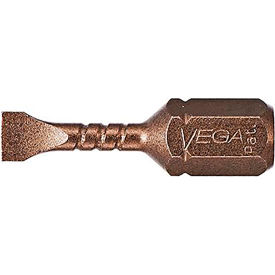 Impactech Slotted 4-5 Insert Bit x 1", S2 Steel, Gunmetal Bronze