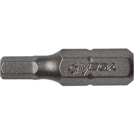 Hex 7mm Insert Bit x 1", S2 Steel, Gunmetal Gray