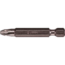 Phillips Square-Drive ACR 2-2 Power Bit x 2", S2 Steel, Gunmetal Gray