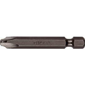 Phillips-Square Combo #2 Power Bit x 2", S2 Steel, Gunmetal Gray