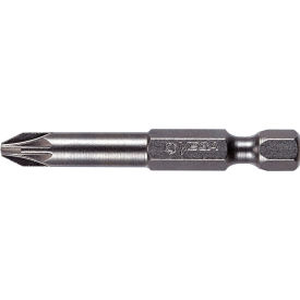 POZIDRIV #3 Power Bit x 2", S2 Steel, Gunmetal Gray