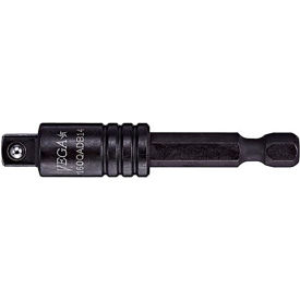1/4" x 1/4" Hex QR Adapter x 2" Ball, S2 Steel, Manganese Phosphate