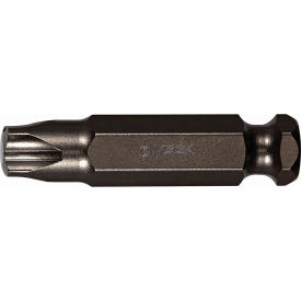 MORTORQ Super 4 Insert Bit x 1-1/4" - 7/16 Hex Shank, S2 Steel, Gunmetal Gray