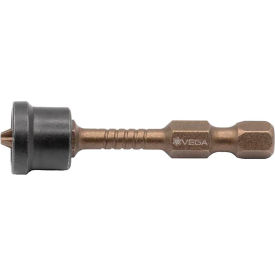 Impactech Phillips #2 Power Bit x 2" Drywall Indenter, S2 Steel, Gunmetal Bronze