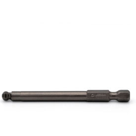 Ball End Hex 7/64" Power Bit x 3", S2 Steel, Gunmetal Gray