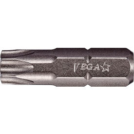 TORX 60 Insert Bit x 1-1/4", 5/16" Hex, S2 Steel, Gunmetal Gray
