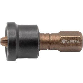 Impactech Phillips #2 Insert Bit x 1-1/8" Drywall Indenter, S2 Steel, Gunmetal Bronze