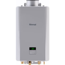 Indoor Tankless Gas Water Heater, Natural Gas, 0.26 to 6.6 GPM, 160K BTU