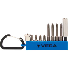 Drywall Carabiner Set, 1/4 Hex, S2 Steel, 10 Pieces