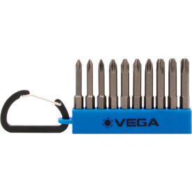 Carabiner Set, 1/4 Hex, S2 Steel, 10 Pieces