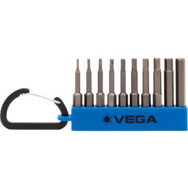 Hex SAE Carabiner Set, 1/4 Hex, S2 Steel, 10 Pieces