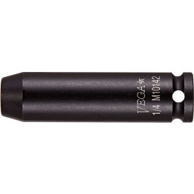 1/4" Square Drive 1/2" 6 Point Spring Loaded Magnetic Long Length Impact Socket