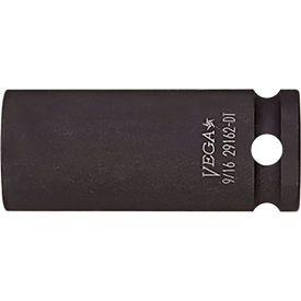 3/8" Square Drive 7/16" 12 Point Long Length Thin Wall Impact Socket