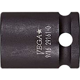 3/8" Square Drive 16mm 12 Point Standard Length Impact Socket