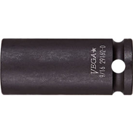 3/8" Square Drive 9mm 12 Point Long Length Impact Socket