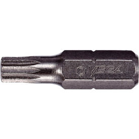 Triple Square 8M Insert Bit x 1", S2 Steel, Gunmetal Gray