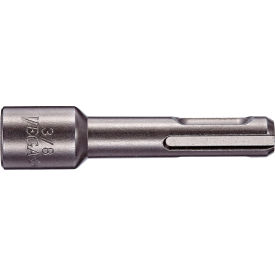 7/16" Magnetic Nutsetter x 2-9/16" - SDS, S2 Steel, Gunmetal Gray