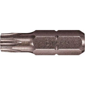 TORX Tamper Insert Bit x 1-1/4", 5/16 Hex Shank, Bull Nose, S2 Steel, Gunmetal Gray