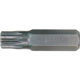 Triple Square 5M Insert Bit x 1-1/4", 5/16" Hex Shank, S2 Steel, Gunmetal Gray