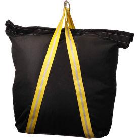 Lifting Tool Bag, 70 lb. Capacity, 27"L x 11"W x 33"H, Black