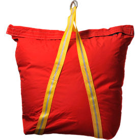 Lifting Tool Bag, 70 lb. Capacity, 27"L x 11"W x 33"H, Red