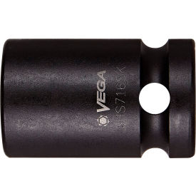Hex 10mm, 1/2" Sq. Dr Socket Bit x 4", 7/16 Hex Shank Bit, S2 Steel, Gunmetal Gray