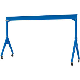 Fixed Height Steel Gantry Crane with Phenolic Casters, 20'W x 10-1/16'H, 6000 lb. Capacity
