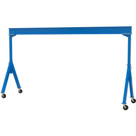 Fixed Height Steel Gantry Crane with Phenolic Casters, 20'W x 10-1/16'H, 8000 lb. Capacity