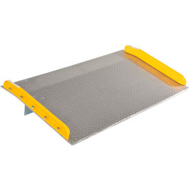 Aluminum Dock Board Steel Curb, 60"W x 36"L, 15000 lb. Capacity