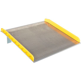 Aluminum Dock Board Steel Curb, 60"W x 60"L, 15000 lb. Capacity