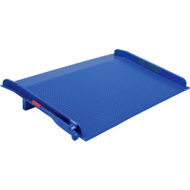 Steel Truck Dock Board, 74-9/16"W x 47-13/16"L, 10000 lb. Capacity
