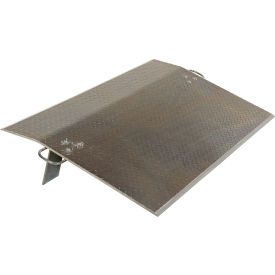Aluminum Economizer Dock Plate, 66"W x 36"L, 6600 lb. Capacity