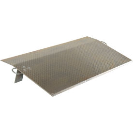 Aluminum Economizer Dock Plate, 78"W x 24"L, 11900 lb. Capacity