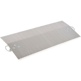 Aluminum Economizer Dock Plate, 66"W x 24"L, 5700 lb. Capacity