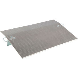 Aluminum Economizer Dock Plate, 66"W x 36"L, 4100 lb. Capacity