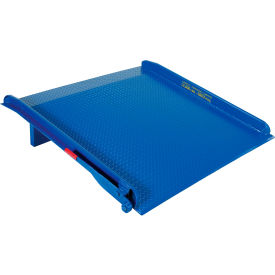 Steel Truck Dock Board, 62-9/16"W x 47-13/16"L, 20000 lb. Capacity