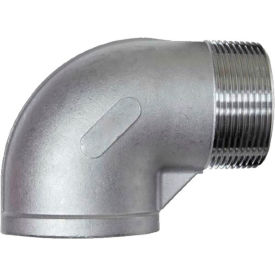 1/2" 316 Stainless Steel 90° Street Elbow, Class 150