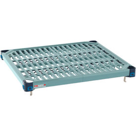 Plastic Industrial Shelf with Grid Mat, 23-13/16"W x 21-3/8"D
