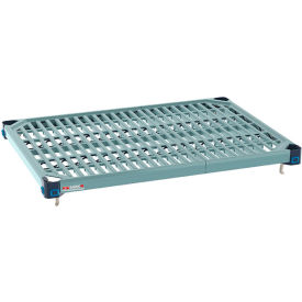 Plastic Industrial Shelf with Grid Mat, 29-13/16"W x 21-3/8"D