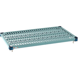 Plastic Industrial Shelf with Grid Mat, 35-13/16"W x 21-3/8"D